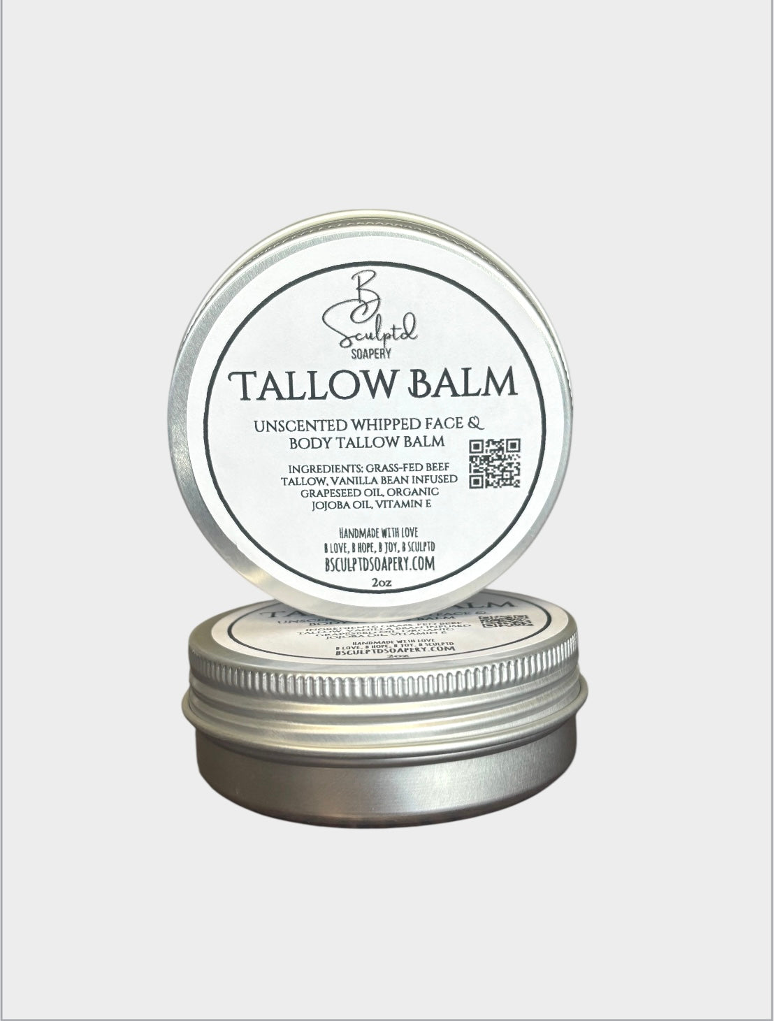 Unscented Whipped Tallow Balm