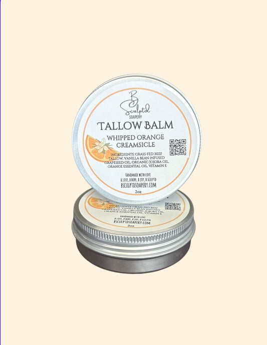 Orange Creamsicle Whipped Tallow Balm