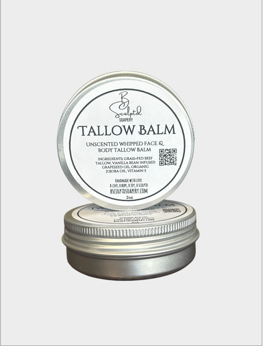 Unscented Whipped Tallow Balm